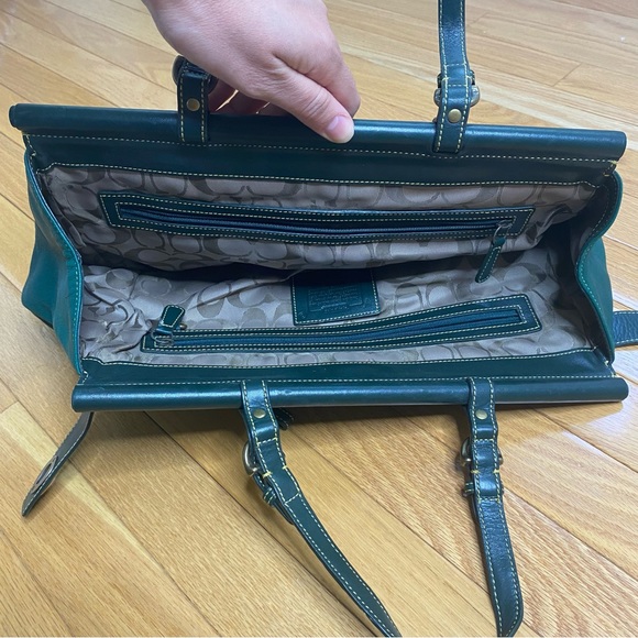 Coach Leather Handbag - Picture 5 of 6
